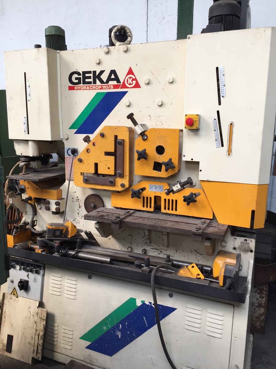 Cizalla punzonadora GEKA HYDRACROP 110/S